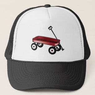 Red Wagon Trucker Hat