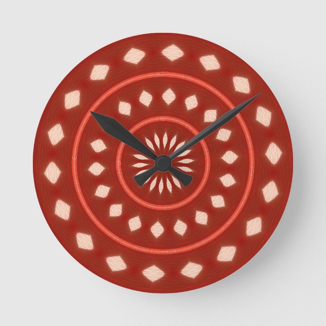 Red Wall Clock (Front)
