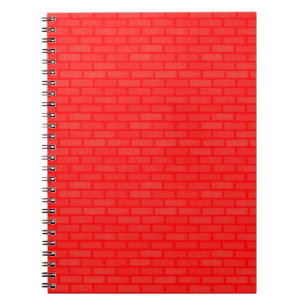 Red Wall Notebook