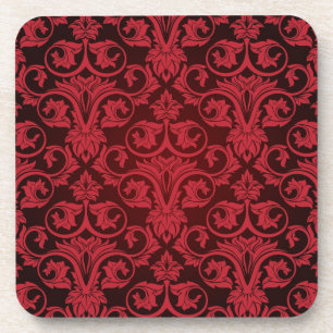 Red wallpaper 2 coaster