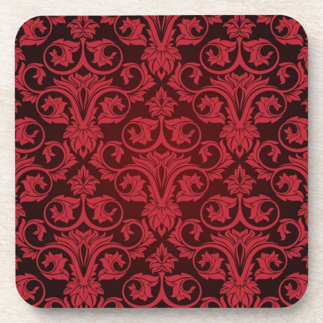 Red wallpaper 2 coaster (Front)