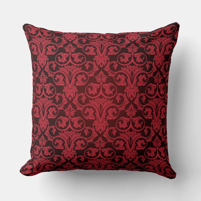 Red wallpaper 2 cushion (Front)