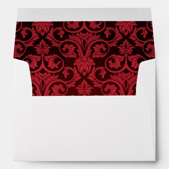 Red wallpaper 2 envelopes (Back (Bottom))