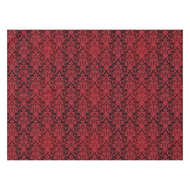 Red wallpaper 2 tablecloth (Front (Horizontal))