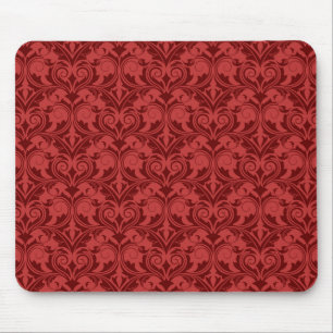 Red Wallpaper Mouse Pad