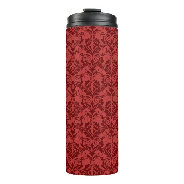 Red Wallpaper Thermal Tumbler (Front)