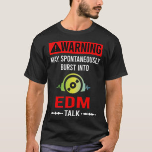 Red Warning EDM T-Shirt