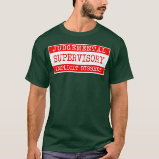 Red Warning music gift T-Shirt