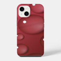 Red Water Drop Pattern