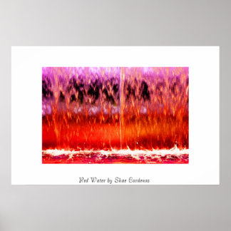 Red Water Poster