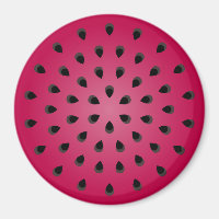 Red watermelon chunk with seeds