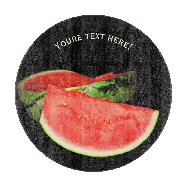 Red Watermelon Cutting Board (Front)