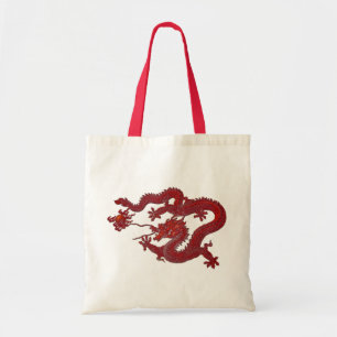 Red Wax Dragon Tote Bag