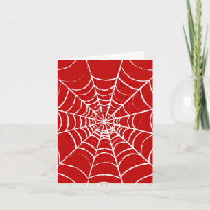 Red Web Card
