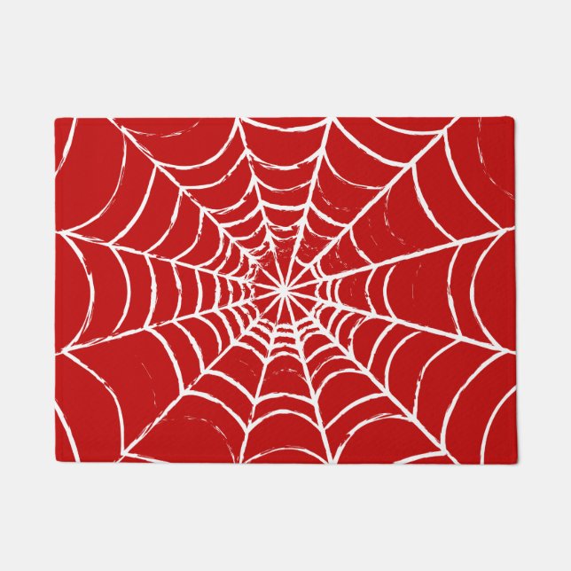 Red Web Doormat (Front)