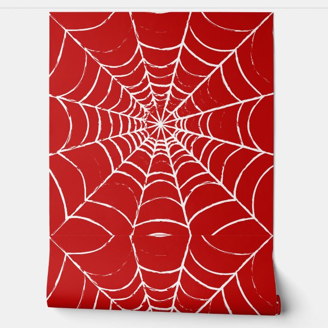 Red Web Wallpaper (Unrolling)