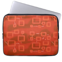Red Whimsical Geometric Abstract