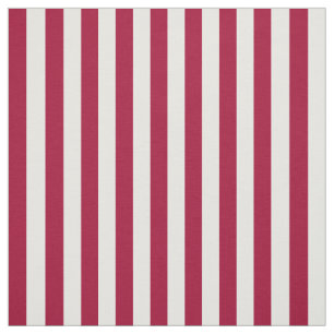 Red & White 1/2" Stripe USA Victorian Fabric