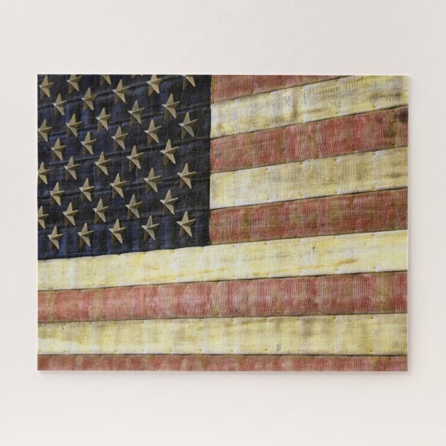 Red, White, and Blue  -  16x20 Inch Jigsaw Puzzle (Horizontal)
