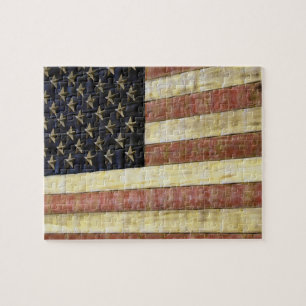 Red, White, and Blue - 8x10 inch Jigsaw Puzzle