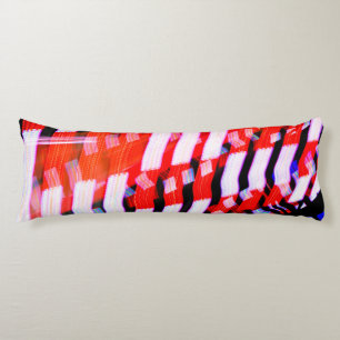 Red White and Blue Body Cushion