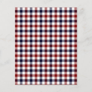 Red white and blue chequered background paper