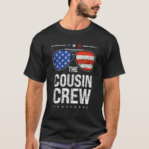 Red White And Blue Cousin Crew 4th Of July Indepen T-Shirt