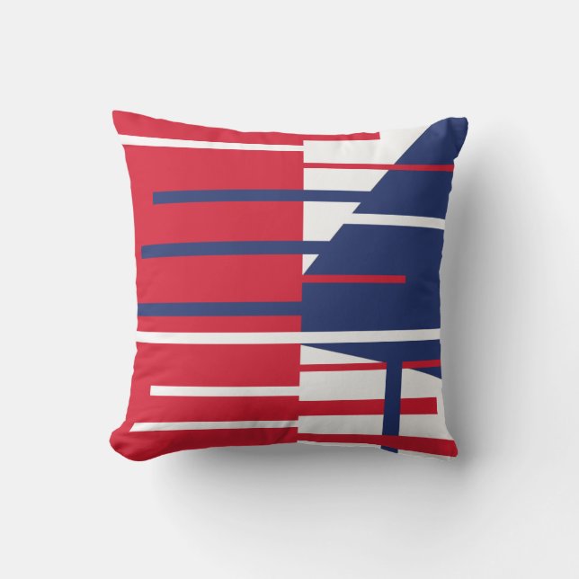 Red, White, and Blue Cushion (Front)