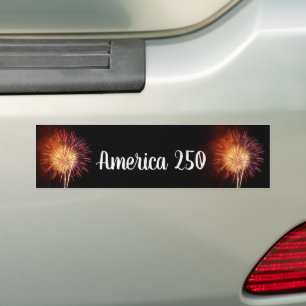 Red, White and Blue Fireworks I Bumper Sticker