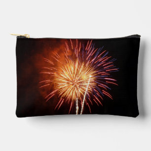 Red, White and Blue Fireworks I Patriotic Accessory Pouch