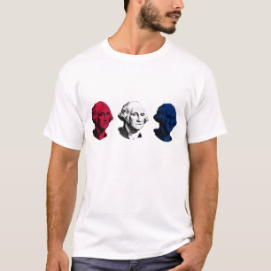 Red, White, and Blue George Washington T-Shirt