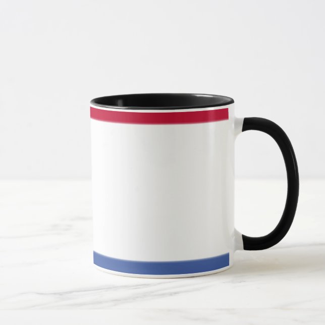 Red, White, and Blue Mug (Right)