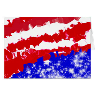 red white and blue number one