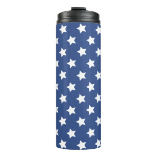 Red, White and Blue Patriotic Flag Thermal Tumbler