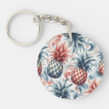 Red, White and Blue Pineapples