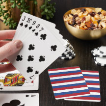 Red White and Blue Playing Cards