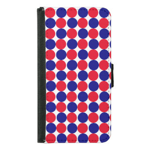Red, White and Blue Samsung Galaxy S5 Wallet Case