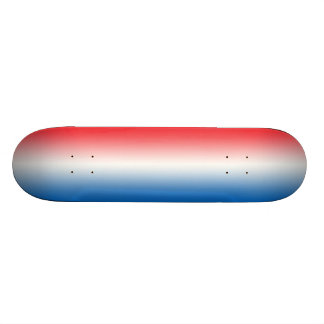 Red White And Blue Skateboard