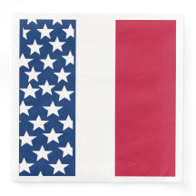 Red, white and blue Stars and Stripes 4th of July