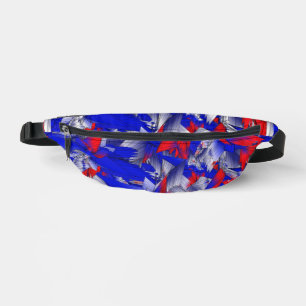 Red White and Blue Stars Bum Bags