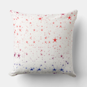 Red, White and Blue Stars Cushion