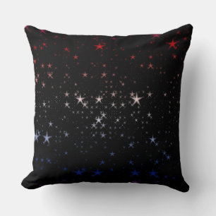 Red, White and Blue Stars Cushion