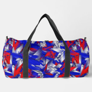 Red White and Blue Stars Duffle Bag