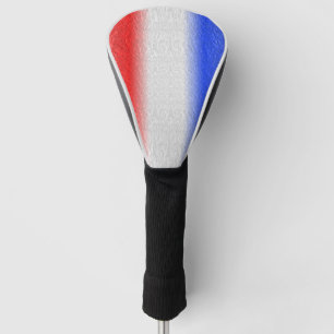 Red White and Blue Stripe Golf Head Cover