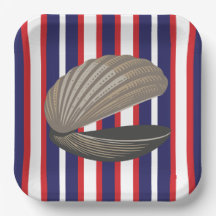 Red, White and Blue Striped Clambake