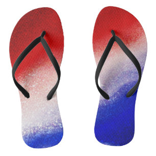 Red, White, and Blue Thongs