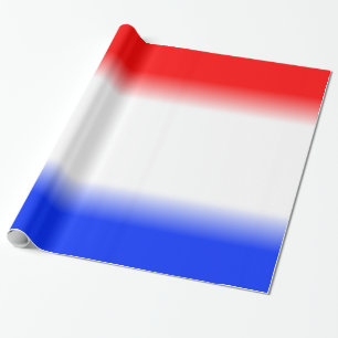 Red White and Blue Wrapping Paper