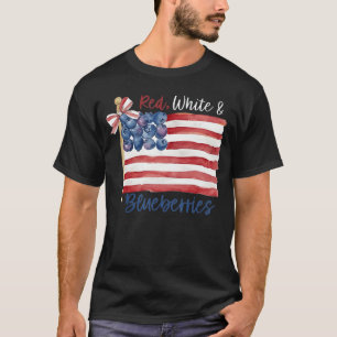 Red White and Blueberries family T-Shirt
