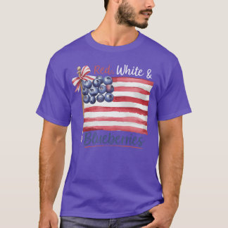 Red White and Blueberries for Supporters for Men W T-Shirt