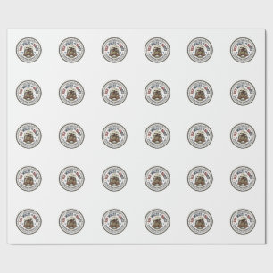 Red White And Boots Patriotic Patriotic Southern C Wrapping Paper